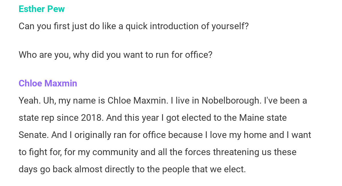 Transcript and audio segment(https://share.descript.com/view/W9aWqfoxt0p)