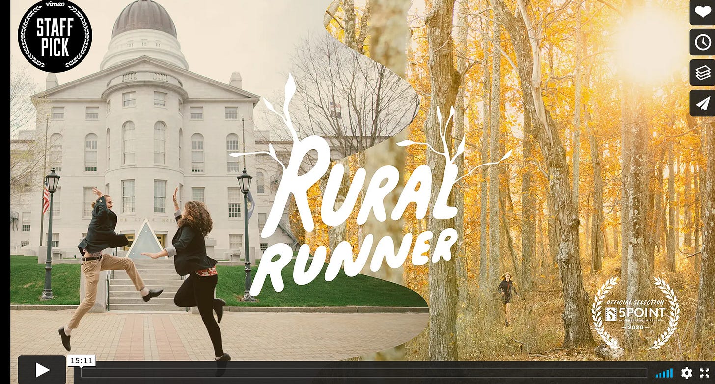 Rural Runner on Vimeo(https://vimeo.com/473942482)